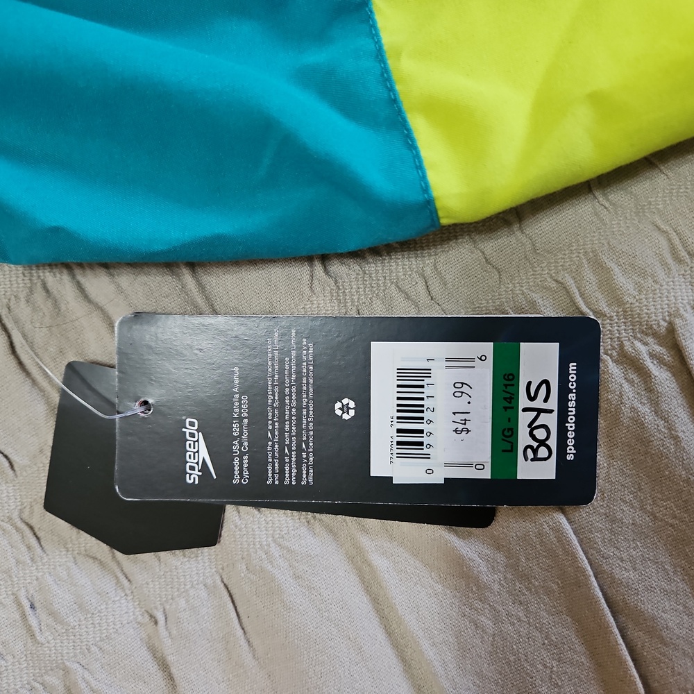 Speedo Tri-Tone Swim Trunks - Picture 3 of 3